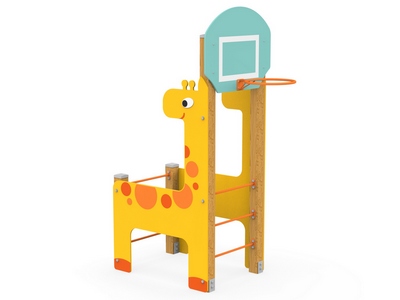 Комплекс с баскетбольным щитом и лестницей Жираф 531.03.11 - вид 1
