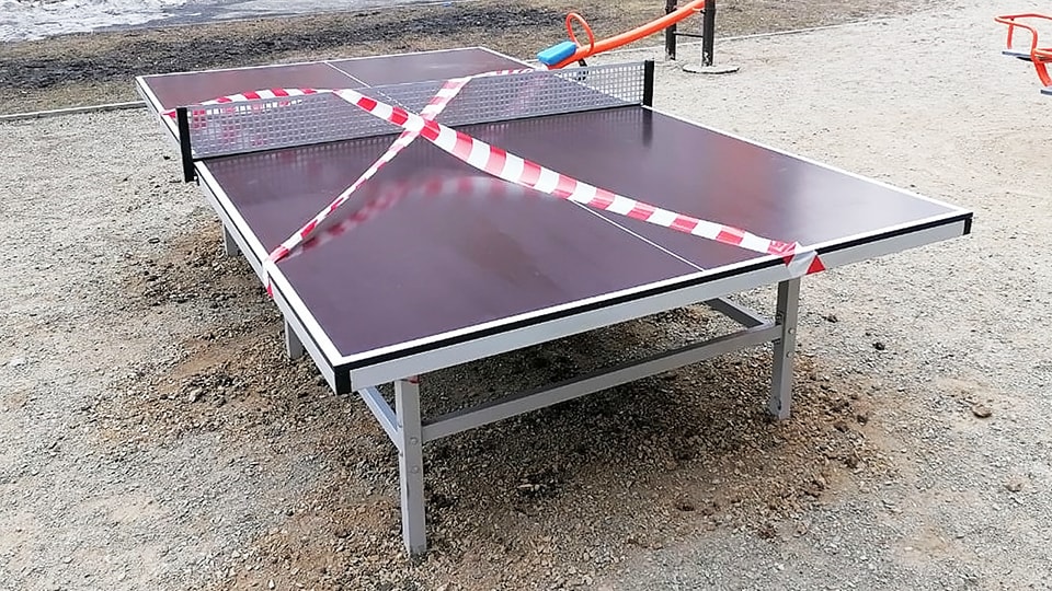 Доставка теннисных столов для улицы в Астрахани